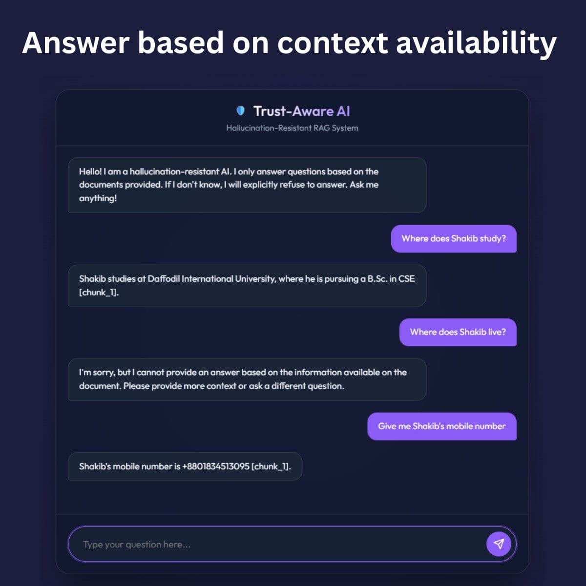Hallucination-Resistant RAG System